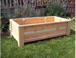 Вазон деревянный из сосны