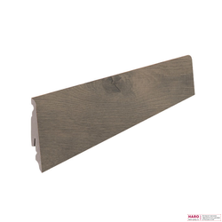 Плинтус HARO Дуб Бергамо Карбон 411534, 2,2 м