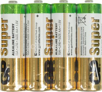 АЛКАЛИНОВАЯ GP Super Alkaline LR06/4(цена за 4 шт.)