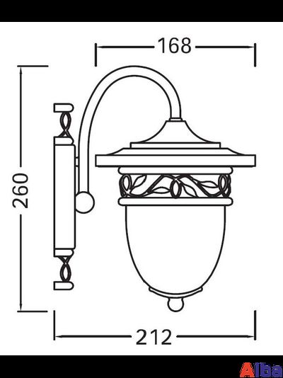 Krakow 87202 Парковый светильник