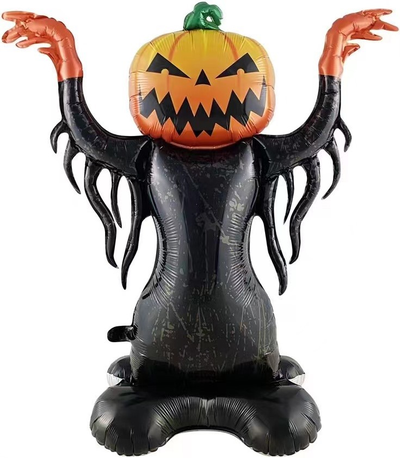 Шар 3D (46''/117 см) Фигура на подставке, Джек Тыква