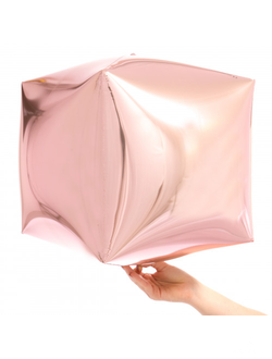 Куб rose gold