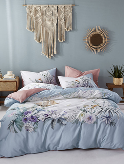 Постельное белье мако-сатин евро 200x220x1 250x270x1 50x70x4 TIS07-881