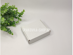 Коробка с откидной крышкой 120*100*30 мм БЕЛЫЙ