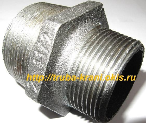 НИППЕЛЬ Фитинги для стальных труб резьбовой.