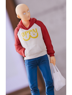 Фигурка Сайтама (Saitama OPPAI Hoodie Ver. Pop Up Parade)