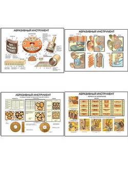 Плакаты ПРОФТЕХ "Абразивный инструмент" (11 пл, винил, 70х100)