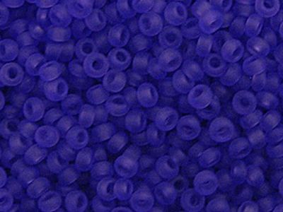 БИСЕР PRECIOSA 10/0 - 50г - 30080М ПРОЗРАЧНЫЙ МАТОВЫЙ СИНИЙ