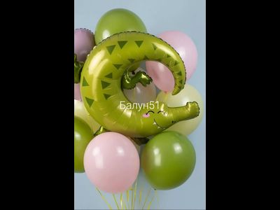 10 шаров на грузе + фигура