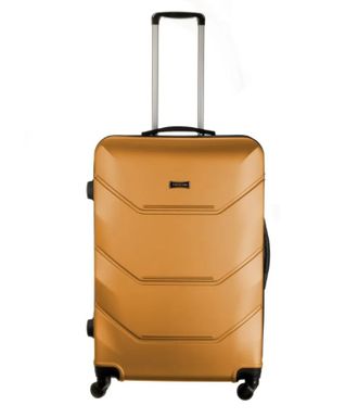 Пластиковый чемодан Freedom золотой размер L