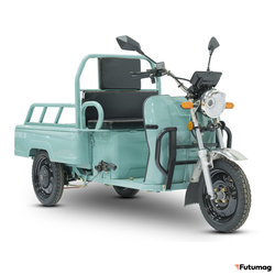 Грузовой электротрицикл Rutrike Амулет 1100 72V1000W бирюзовый