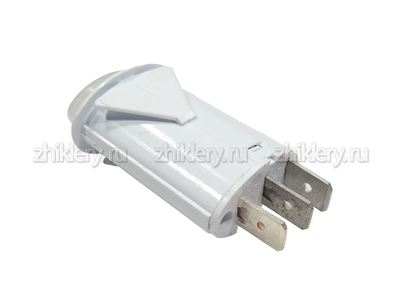 Выключатель кнопочный GEFEST ВКН-511-11, для ТЭНа (белая)