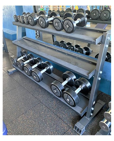 Подставка гантельная 3-х ярусная на 10 пар AV603/80