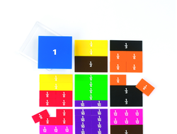 Дроби. Квадраты. Набор учебно-игровой.