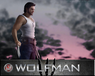Росомаха, Логан, Люди Икс, Марвел фигурка 1/12 The Wolfman, Wolverine, Logan, X-Men,  Marvel (EA001)