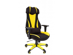 Офисное кресло CHAIRMAN game 14 ткань черн./желт.