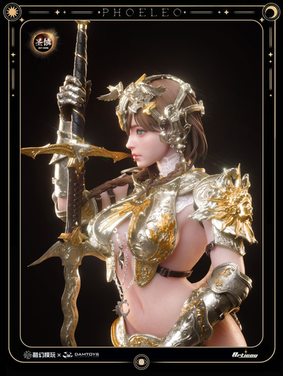 ПРЕДЗАКАЗ - Воительница в стиле фэнтази - Коллекционная фигурка 1/6 Deity Erosion Series White Owl Phoeleo Zinc Alloy Sculpted Hair ver (FSDE-01A) - Fusion Fantasy x DAMTOYS ?ЦЕНА: 31500 РУБ.?