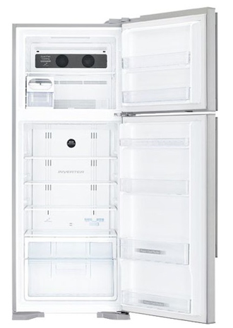 Холодильник Hitachi R-B 572 PU7 GBW, коричневое стекло