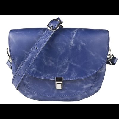 Кожаная женская сумка Amendola blue (арт. 8003-07)