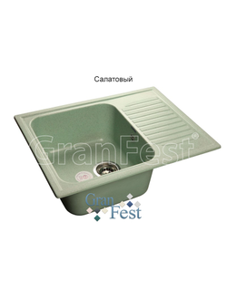 Керамическая мойка Granfest Гранфест GF-S645L реверсивная 1 секционная мойка
