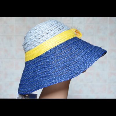 Синяя шляпа с желтым бантом Vizio Италия 5712 FF2