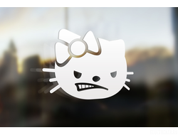 Hello Kitty Angry