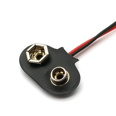 Клемма батарейная (под «крону» на 9v), 10 см (1 шт)