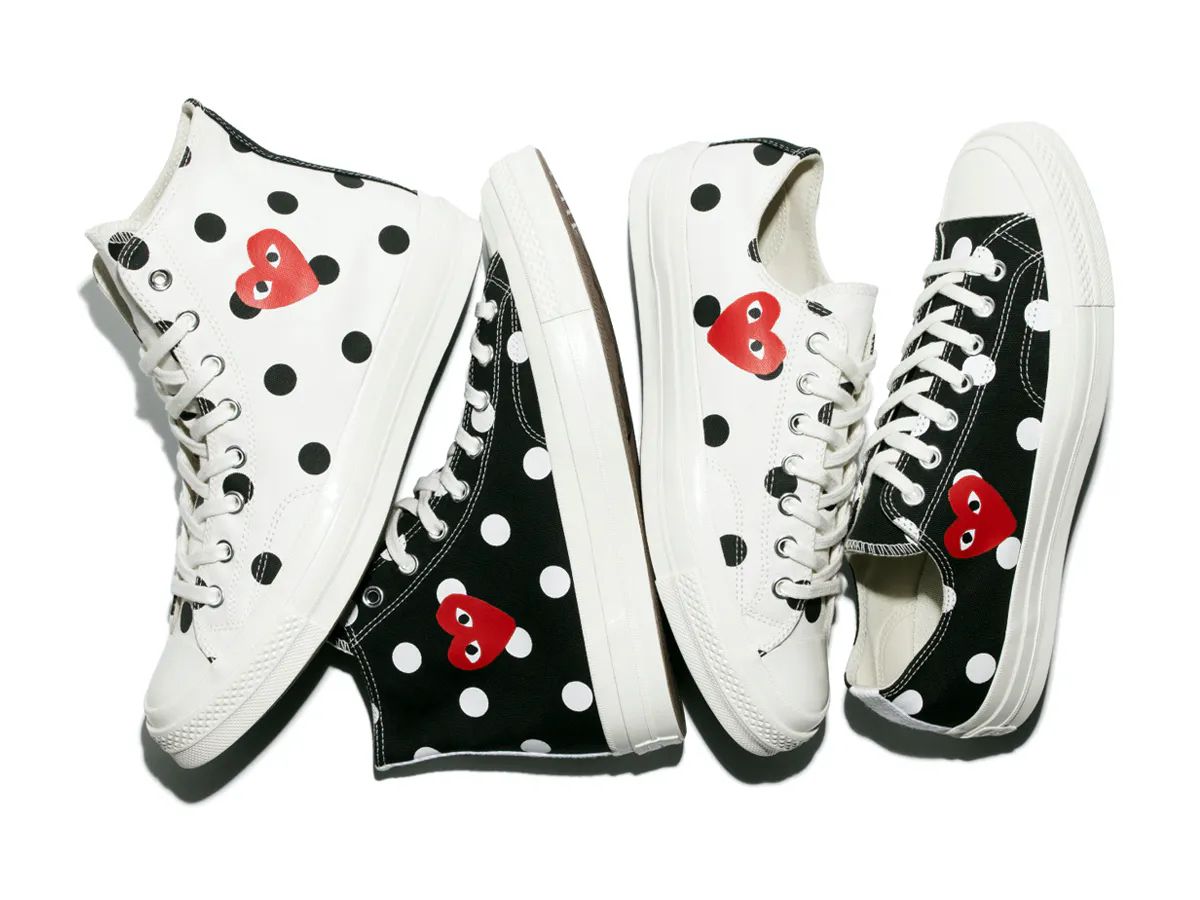 Кеды Converse Play Comme Des Garcons успей купить в магазине СПб на Невском 24 со скидкой