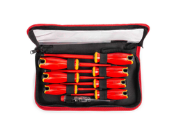 Набор диэлектрических отверток НИО-2208 серия СЛИМ для работ под напряжением до 1000 В