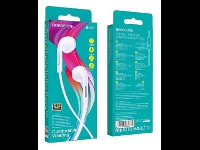 Наушники проводные Borofone  BM55  white