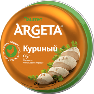 АРГЕТА паштет 95г куриный