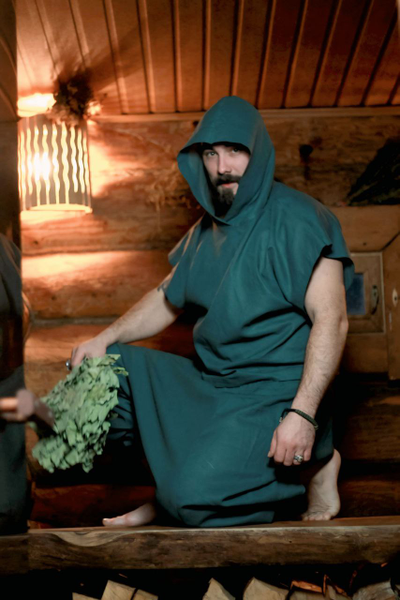 Костюм пар-мастера Дар Движения из конопли