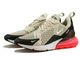 Nike Air Max 270 Бежевые с красным