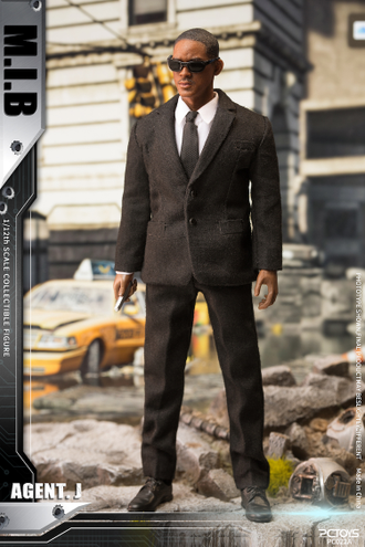 Агент Джей (Уилл Смит, "Люди в черном") - Коллекционная ФИГУРКА 1/12 Man in Black J (PC022A) - PCTOYS