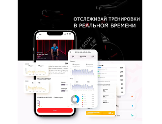 Велотренажер магнитный Yesoul BS3-B PRO (до 130 кг)