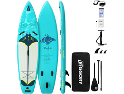 Продажа сапбордов SUP Eggory RY 11'x33"x6" (Green) в Иркутске