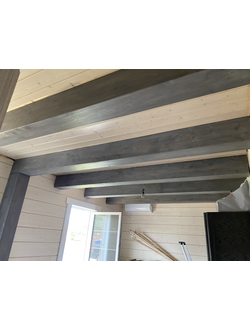 фальш балка, балка на потолок, искусственная балка, короб на потолок, дизайн балки, шале, фахверк