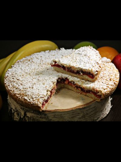 Песочный пирог с клюквой (1000 гр)