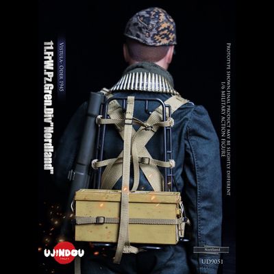 ПРЕДЗАКАЗ - Немецкий пулеметчик - Коллекционная ФИГУРА 1/6 Oder 1945  (UD9051) - UJINDOU ?ЦЕНА: 23700 РУБ.?