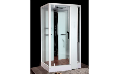 ДУШЕВАЯ КАБИНА С ПАРОМ, 1200x900x2200, ORANS SR-89105RS-W (модификация 1)