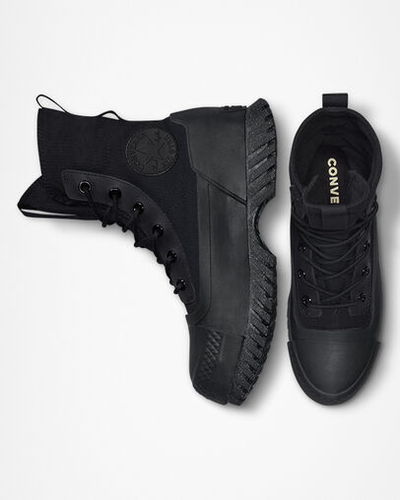 Converse All Star Lugged 2.0 Counter Climate водоотталкивающие черные высокие