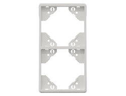 Efapel 50922 TBM, Рамка Apolo 5000, 2 поста вертикальная, матовая белая