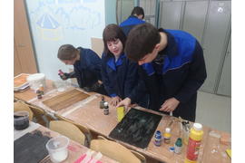 Профессиональная подготовка школьников города Тюмени и Тюменского района по направлению «Мастер декоративных работ (маляр)»