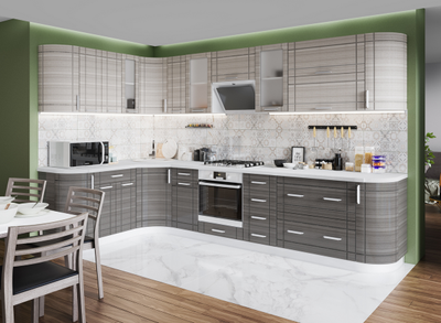 Кухня "Бомбей" МДФ (ТЭКС)