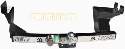 Фаркоп с нержавеющей пластиной Лидер-Плюс для Great Wall Hover H5 2011-2015