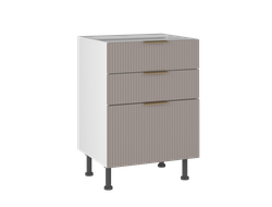 Кухня ФЬЮЖН - Стол СЯ-60 Волна мокко