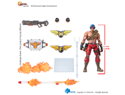 ПРЕДЗАКАЗ - Лэнс Бин (серия Contra) - Коллекционная фигурка 1/12 SCALE Contra Lance Bean (EBC0320) - HIYA Toys ?ЦЕНА: 6600 РУБ.?