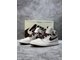 Nike Air Jordan 1 Mid Sail and Burgundy