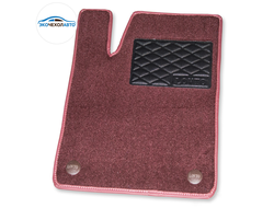 Накладки - коврики из текстильного ворса СТАНДАРТ бордовые