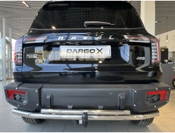 Защита заднего бампера двойная d60/42 для Haval Dargo X 2023-